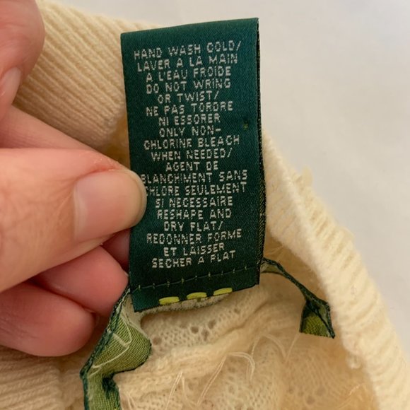 LRL Cream sequin Beanie - Picture 6 of 8